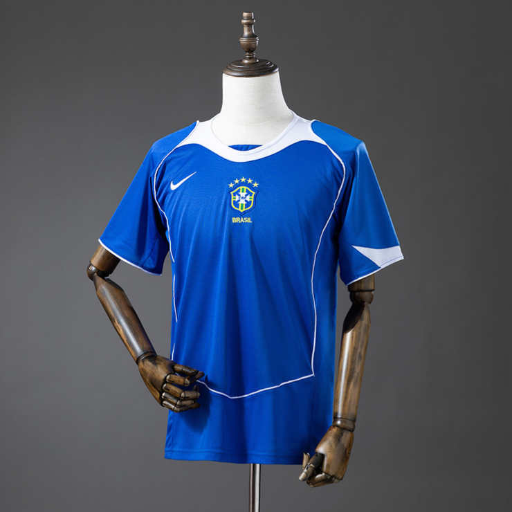 Retro Brasil 2004/06 Bortedrakt Herre Fotballdrakt