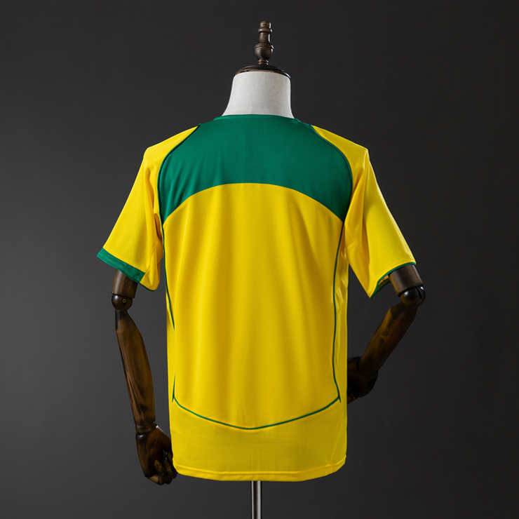 Retro Brasil 2004/06 Hjemmedrakt Herre Fotballdrakt