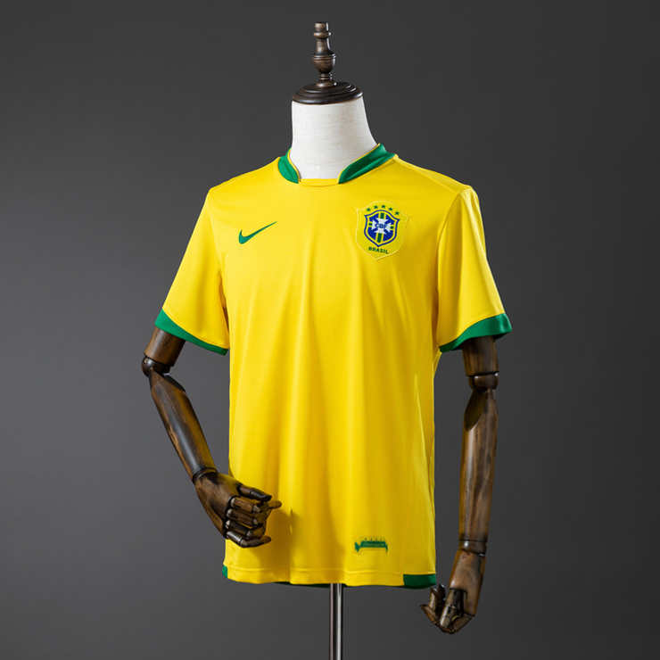 Retro Brasil 2006 Hjemmedrakt Herre Fotballdrakt