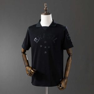 Retro Brasil 2013/14 Svart Klassisk Fotballdrakt Herre