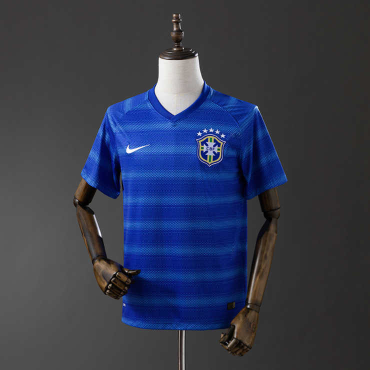 Retro Brasil 2014 Bortedrakt Herre Fotballdrakt
