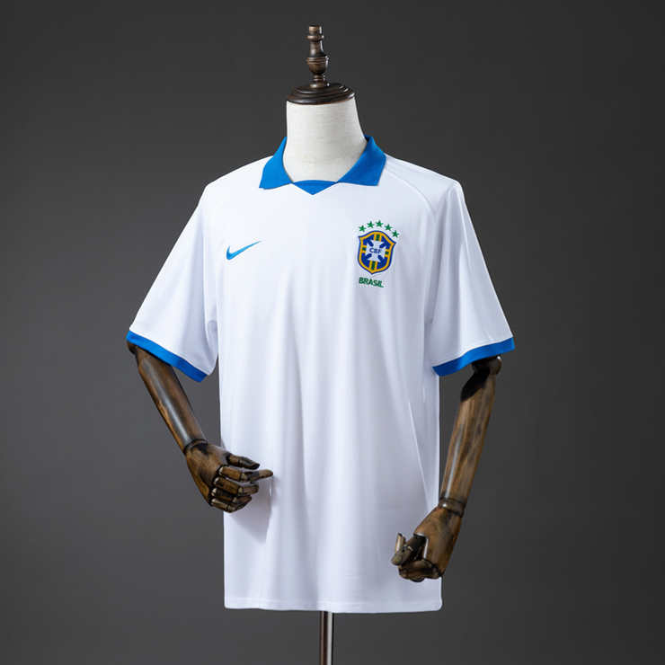 Retro Brasil 2019 Bortedrakt Herre Fotballdrakt