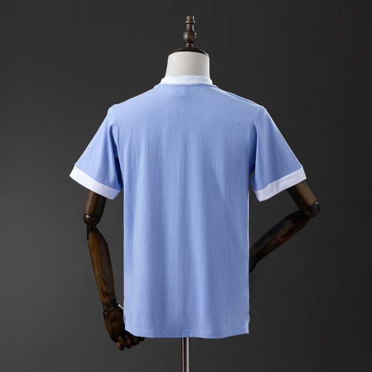 Retro Manchester City 1972 Hjemmedrakt Fotballdrakt Herre