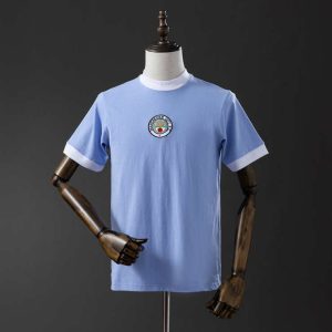 Retro Manchester City 1972 Hjemmedrakt Fotballdrakt Herre