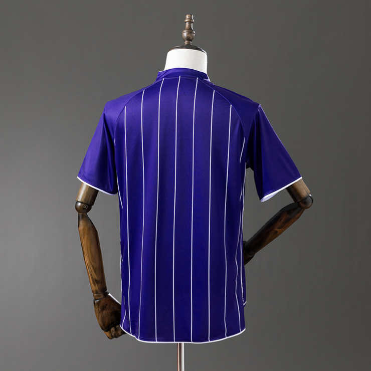 Retro Manchester City 2007/08 Bortedrakt Fotballdrakt Herre