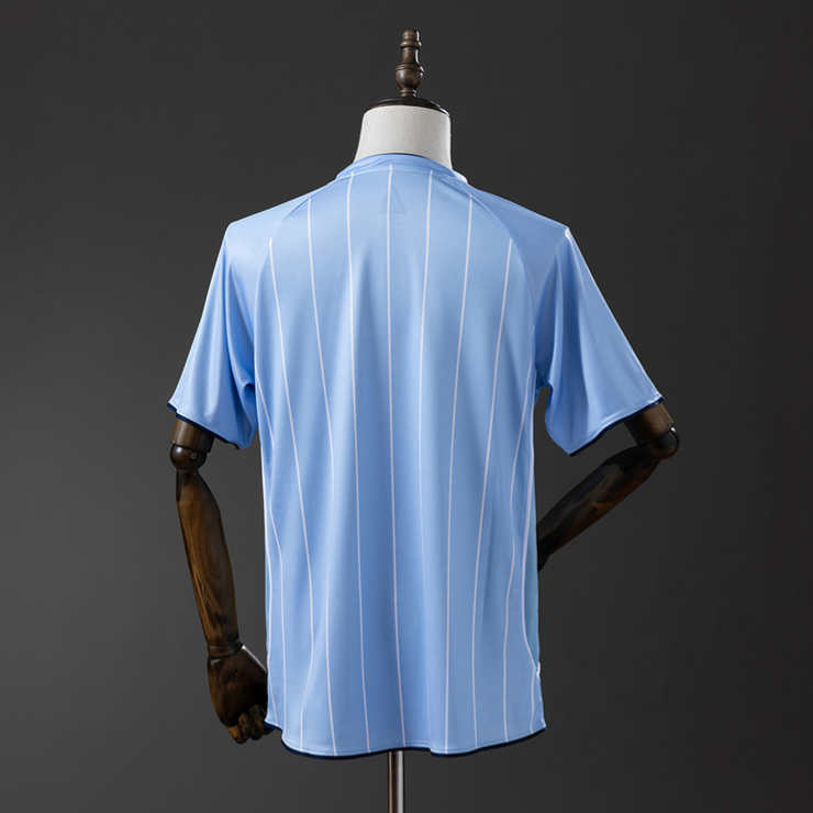 Retro Manchester City 2008/09 Hjemmedrakt Fotballdrakt Herre