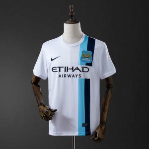 Retro Manchester City 2013/14 Tredjedrakt Fotballdrakt Herre