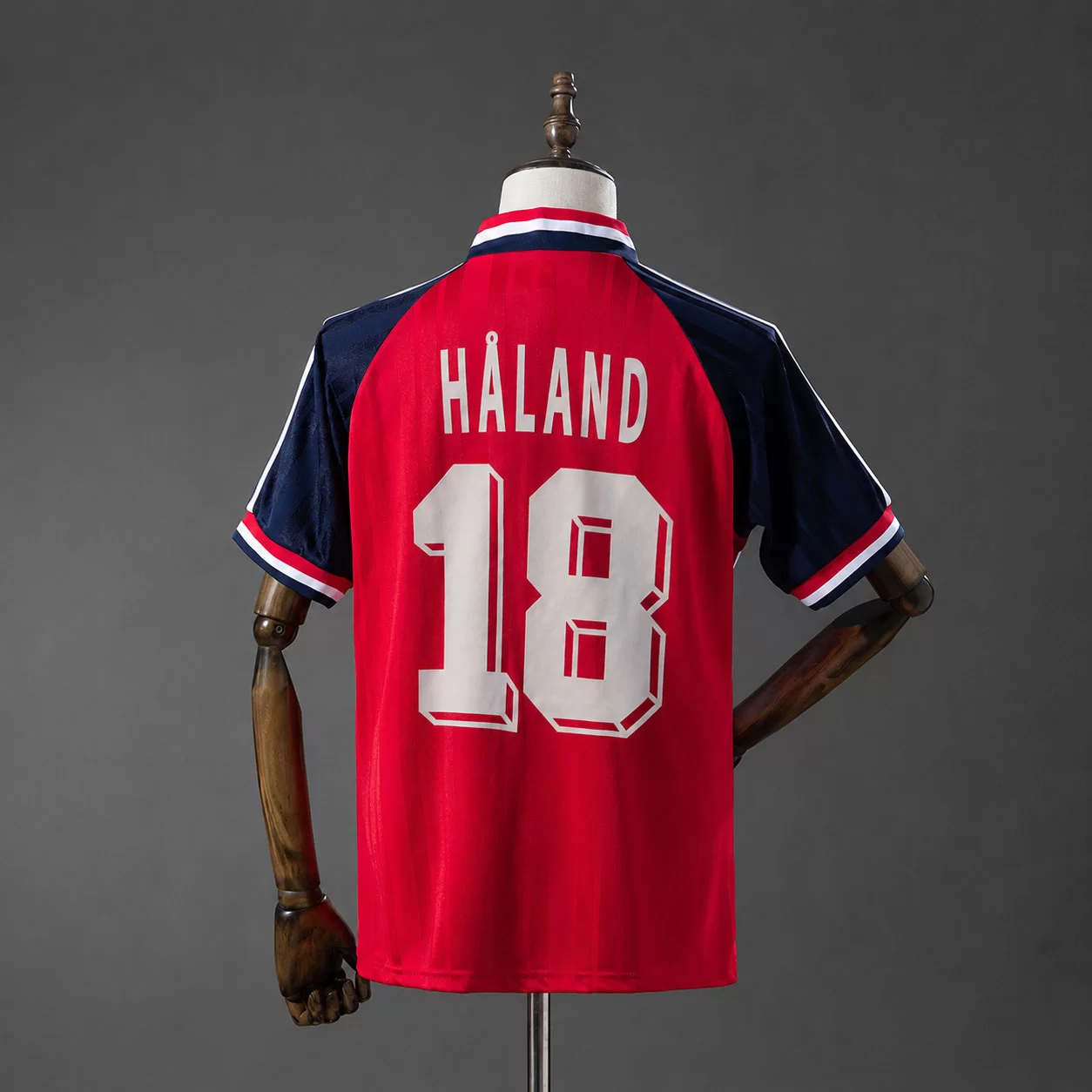Retro Norge VM 1994 hjemmedrakt – Håland 18 herre fotballdrakt