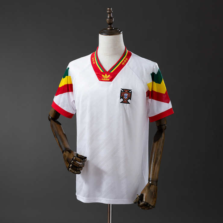 Retro Portugal 1992/94 Bortedrakt Fotballdrakt Herre