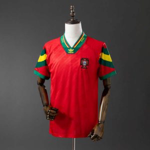 Retro Portugal 1992/94 Hjemmedrakt Fotballdrakt Herre