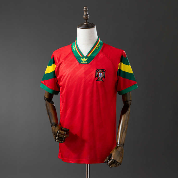 Retro Portugal 1992/94 Hjemmedrakt Fotballdrakt Herre