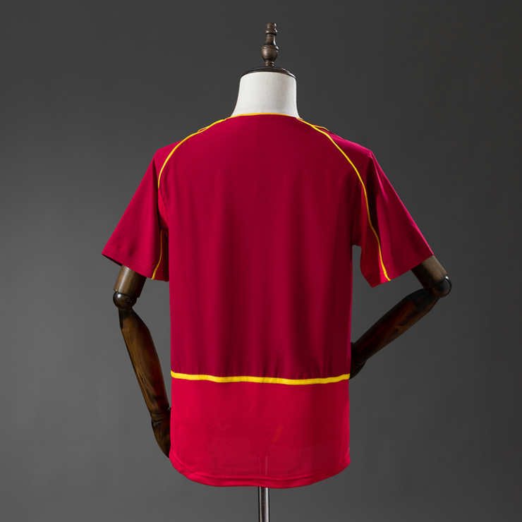 Retro Portugal 2002 Hjemmedrakt Fotballdrakt Herre