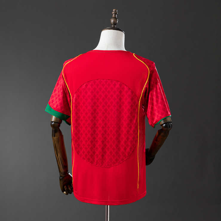 Retro Portugal 2004 Hjemmedrakt Fotballdrakt Herre