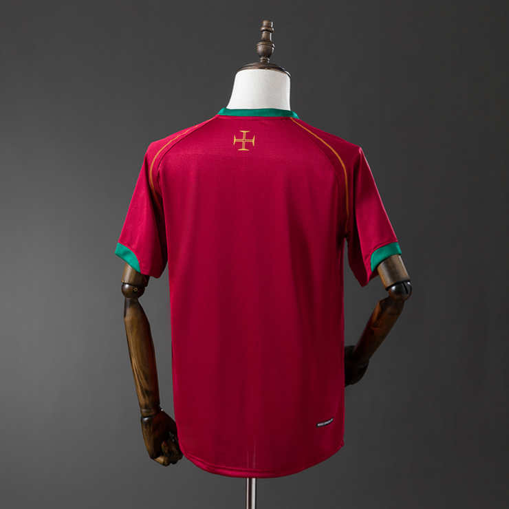 Retro Portugal 2006 Hjemmedrakt Fotballdrakt Herre