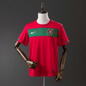 Retro Portugal 2010 Hjemmedrakt Fotballdrakt Herre