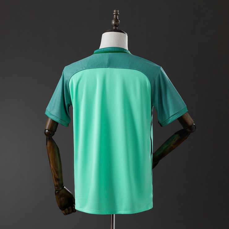 Retro Portugal 2016 Bortedrakt Fotballdrakt Herre