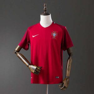 Retro Portugal 2016 Hjemmedrakt Fotballdrakt Herre