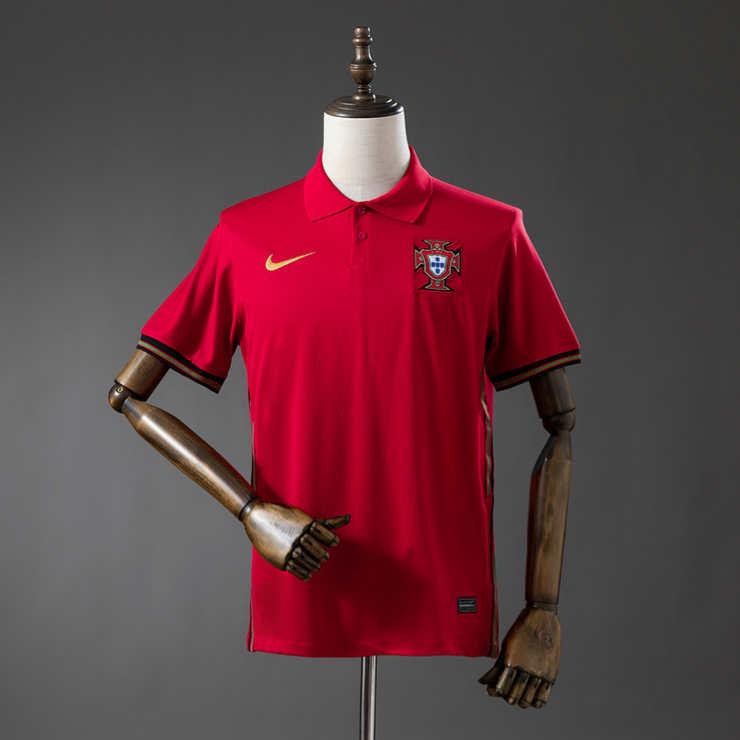 Retro Portugal 2020/21 Hjemmedrakt Fotballdrakt Herre