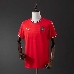 Retro Portugal 2025 Hjemmedrakt Fotballdrakt Herre