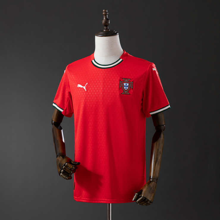 Retro Portugal 2025 Hjemmedrakt Fotballdrakt Herre