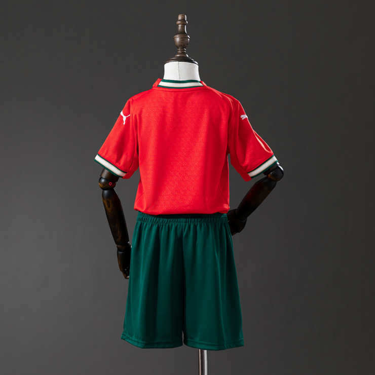 Retro Portugal Hjemmedrakt 2025/26 Barn Fotballdraktsett