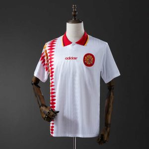 Retro Spania 1994 Bortedrakt Fotballdrakt Herre