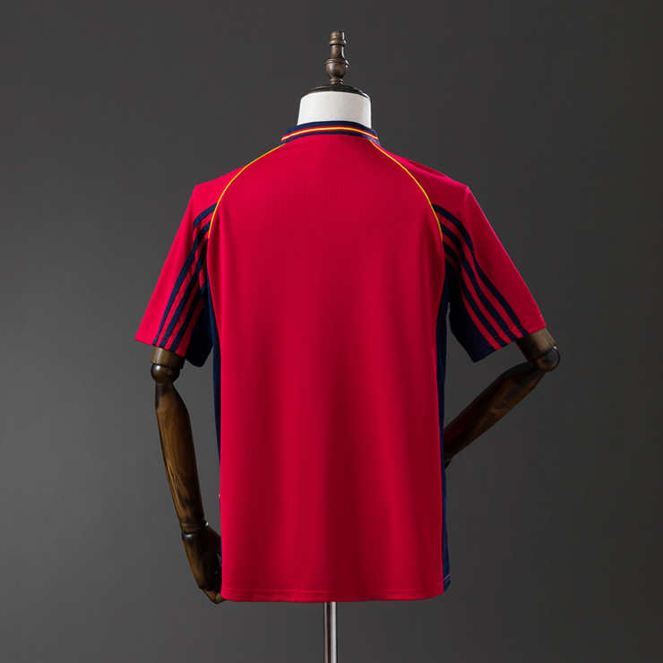 Retro Spania 1998 Hjemmedrakt Fotballdrakt Herre