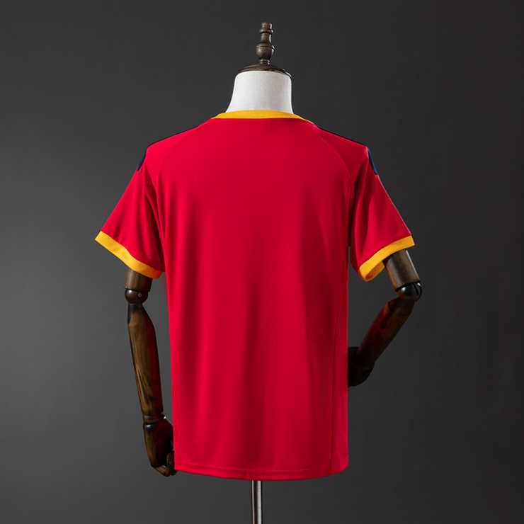 Retro Spania 2002 Hjemmedrakt Fotballdrakt Herre