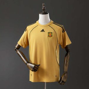Retro Spania 2008 Bortedrakt Fotballdrakt Herre
