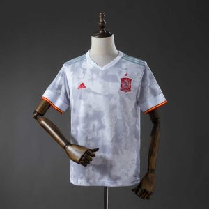 Retro Spania 2021 Bortedrakt Fotballdrakt Herre