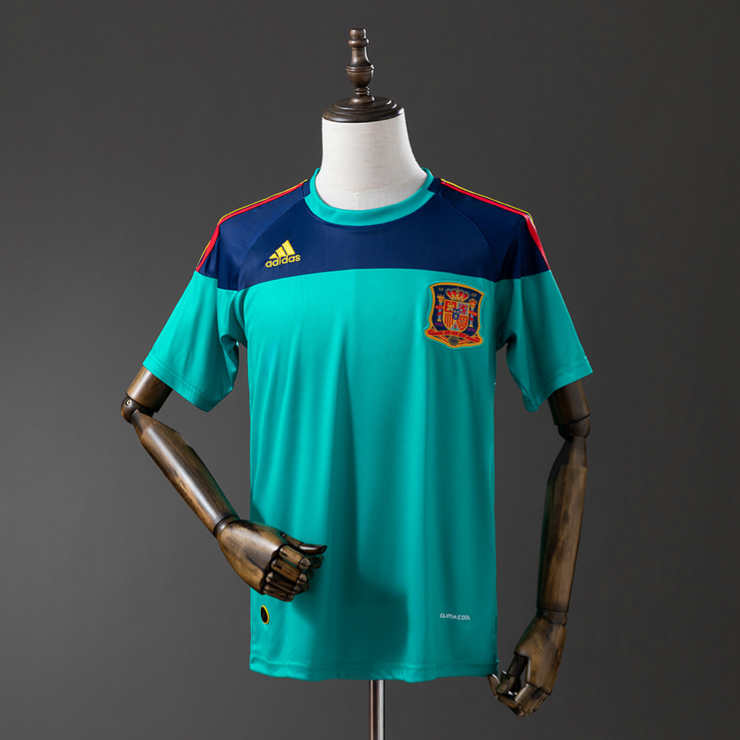 Retro Spania Landslag 2010 Keeperdrakt Fotballdrakt Herre