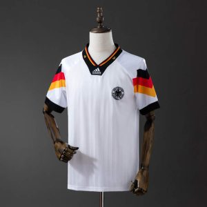 Retro Tyskland 1992 Hjemmedrakt Herre Fotballdrakt