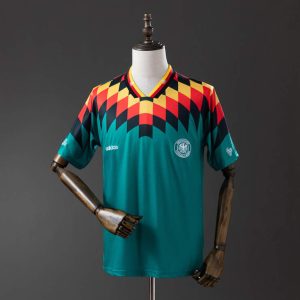 Retro Tyskland 1994 Bortedrakt Herre Fotballdrakt