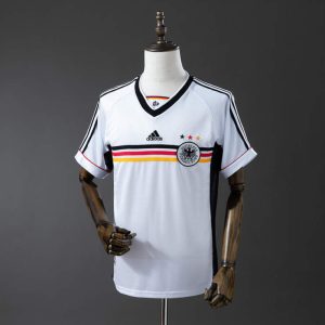 Retro Tyskland 1998 Hjemmedrakt Herre Fotballdrakt