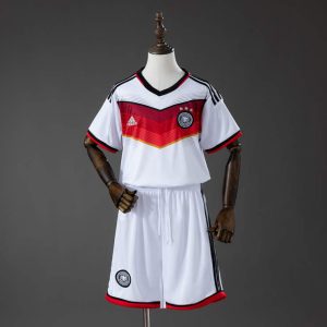 Retro Tyskland 2014 Hjemmedrakt Barn Fotballdraktsett