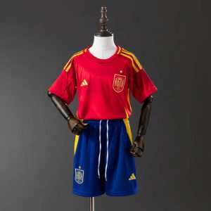 Spania Hjemmedrakt 2024/25 Barn Fotballdraktsett