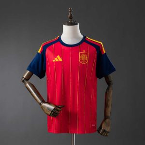 Spania VM 2026 Hjemmedrakt Kortermet Fotballdrakt Herre