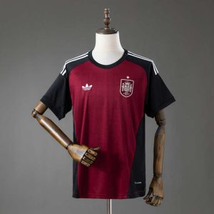 Spania VM 2026 Keeperdrakt Burgunder Fotballdrakt Herre