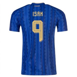 Sverige Bortedrakt VM 2026 Alexander Isak 9 Herre Kortermet Fotballdrakt