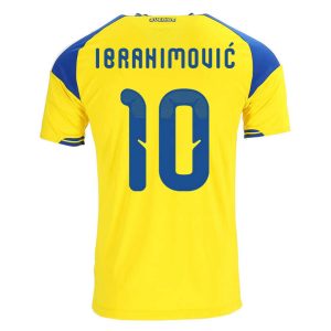 Sverige Hjemmedrakt VM 2026 Zlatan Ibrahimović 10 Herre Kortermet Fotballdrakt
