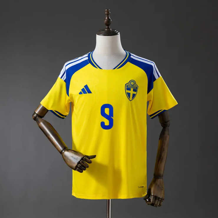 Sverige VM 2026 Hjemmedrakt Alexander Isak 9 Fotballdrakt Herre