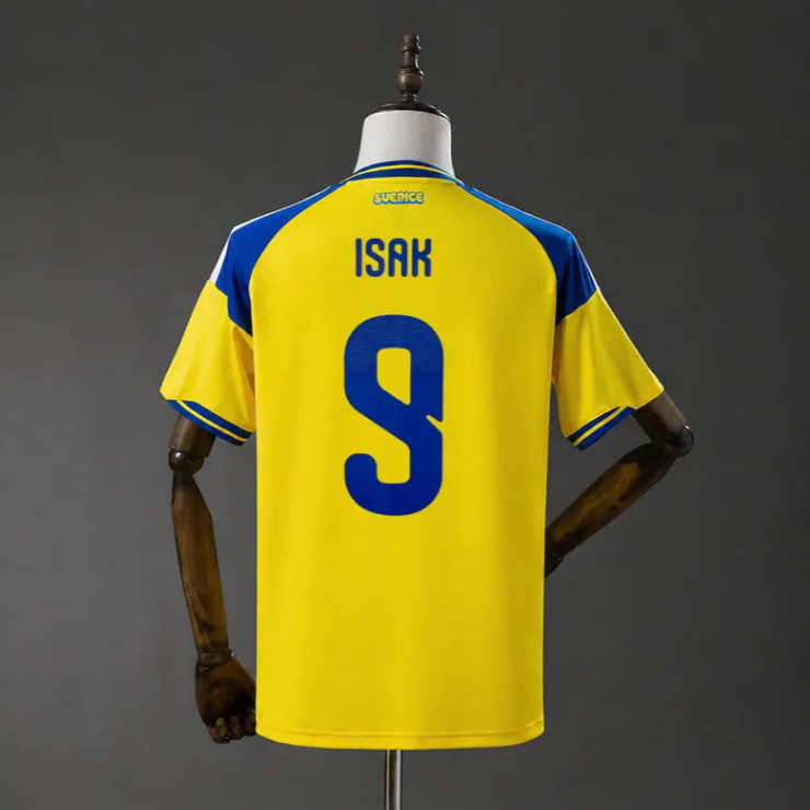 Sverige VM 2026 Hjemmedrakt Alexander Isak 9 Fotballdrakt Herre