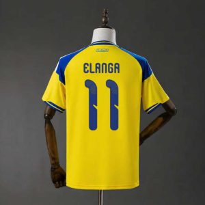 Sverige VM 2026 Hjemmedrakt Anthony Elanga 11 Fotballdrakt Herre