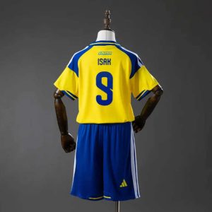 Sverige VM 2026 Hjemmedrakt Barn Alexander Isak 9 Fotballdrakt Sett