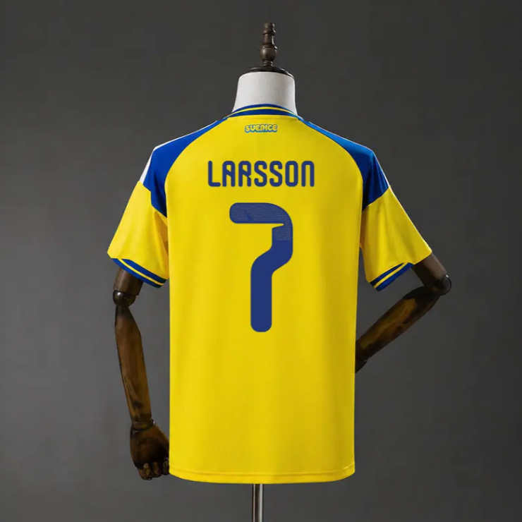 Sverige VM 2026 Hjemmedrakt Larsson 7 Fotballdrakt Herre