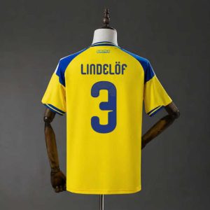Sverige VM 2026 Hjemmedrakt Victor Lindelöf 3 Fotballdrakt Herre