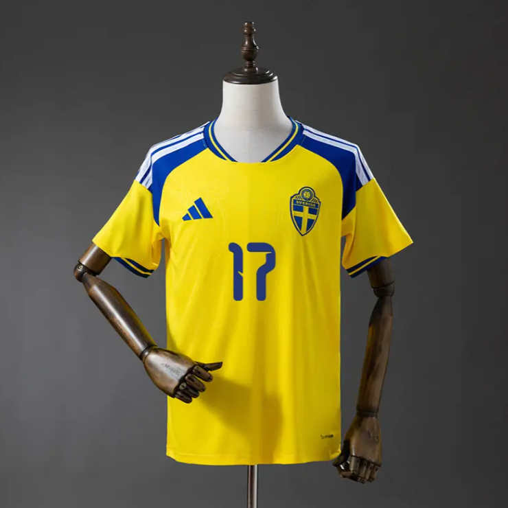 Sverige VM 2026 Hjemmedrakt Viktor Gyökeres 17 Fotballdrakt Herre
