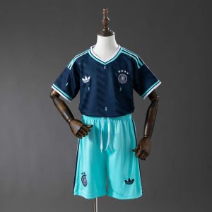 Tyskland VM 2026 Bortedrakt Fotballdraktsett Barn Kortermet
