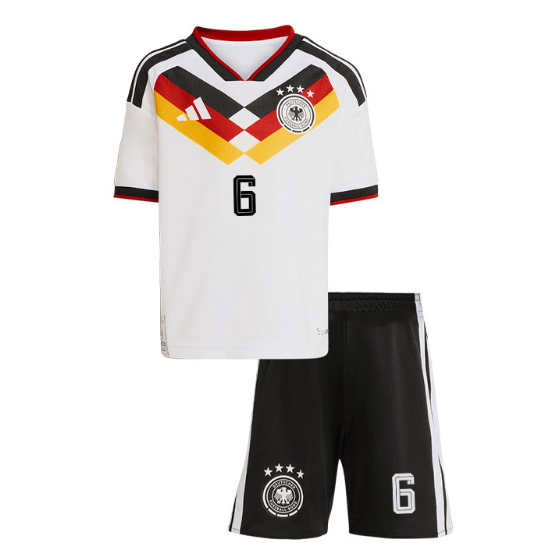 Tyskland VM 2026 Hjemmedrakt Barn Joshua Kimmich 6 Fotballdrakt Sett
