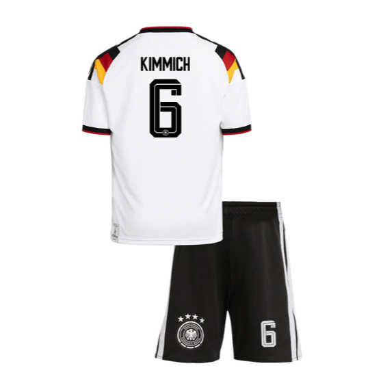 Tyskland VM 2026 Hjemmedrakt Barn Joshua Kimmich 6 Fotballdrakt Sett